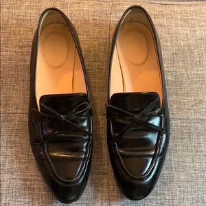 J. Crew Black Loafers